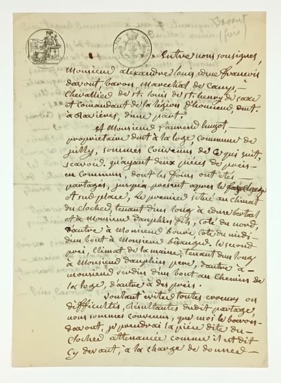 Baron DAVOUT (Louis-Alexandre-Edme-François)...