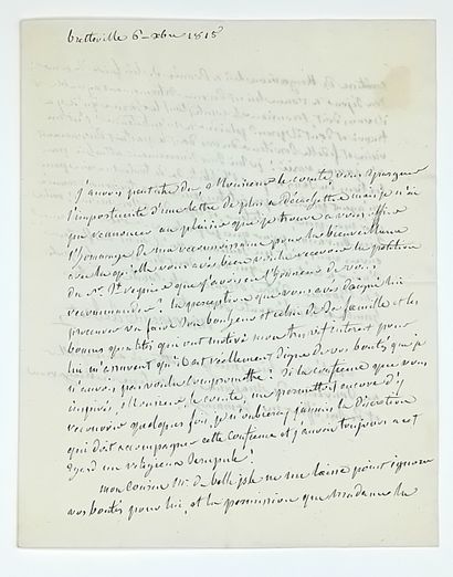 Armande LEBRET DE FLACOURT, née HUE DE MIRONÉNIL...