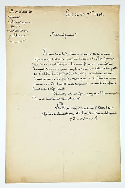 Mgr. FRAYSSINOUS (Denis-Antoine-Luc, comte)...