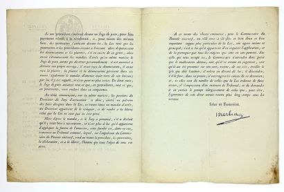 NORD - MERLIN DE DOUAI Philippe Antoine,...