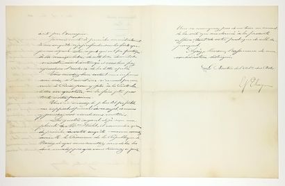 POSTES. Édouard James THAYER, Conseiller...