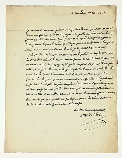 BERRY. Pierre POYA DE L’HERBAY (Issoudun/...
