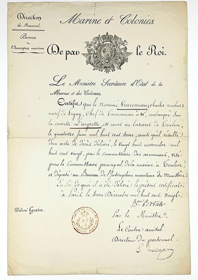 Baron de PORTAL Pierre-Barthélémy (Montauban/...