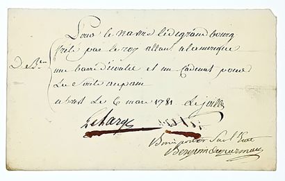 Jean-Amable LELARGE, Marin, Vice-Amiral (Louisbourg...