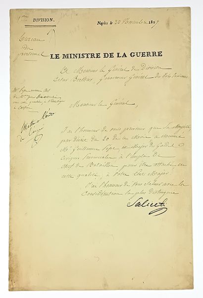 SALICETI (Christophe) 1759-1809 - Conventionnel...