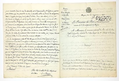 DRÔME. 1822. Problèmes entre Catholiques...