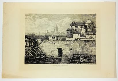 PARIS. « Ruines de l’Hôtel de BRETONVILLIERS,...