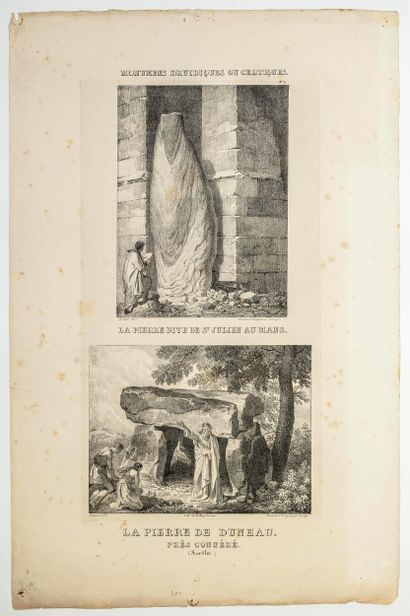 SARTHE. Monuments Druidiques ou celtiques....