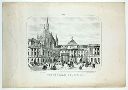 PARIS. 3 Lithographies de LORDEREAU Éditeur...
