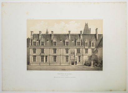 LOIR-ET-CHER. « CHÂTEAU DE BLOIS. (Façade...