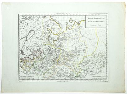 Carte de « LA RUSSIE EUROPÉENNE. Deuxième...