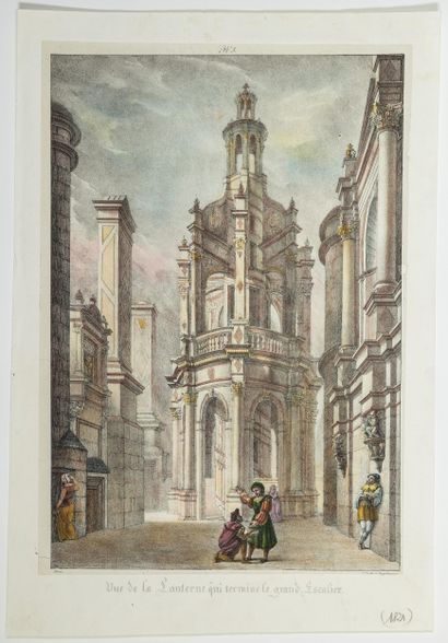 LOIR-ET-CHER. Château de CHAMBORD. La Tour-Lanterne...
