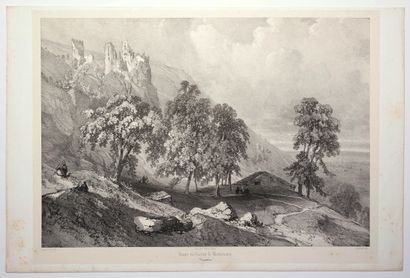 DRÔME. « Ruines du Château de ROCHECHINARD....