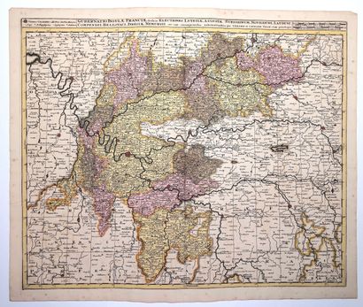 Carte du XVIIe: ILE DE FRANCE, divisé en...