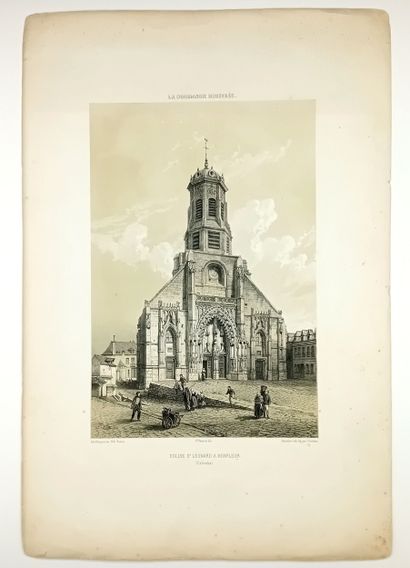 CALVADOS. HONFLEUR (14). « Église Saint Léonard...