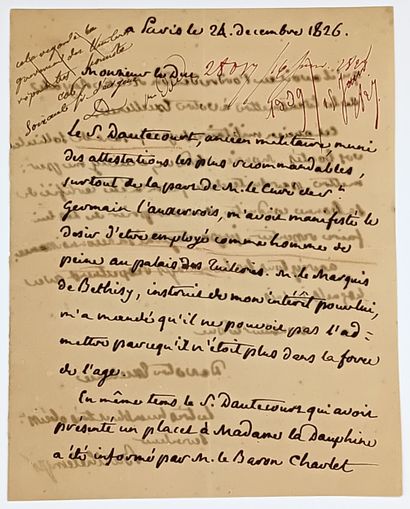BARTHELEMY (François, Marquis de) Aubagne...