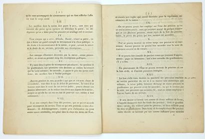 RÉCOMPENSES NATIONALES. “LOI concernant les...