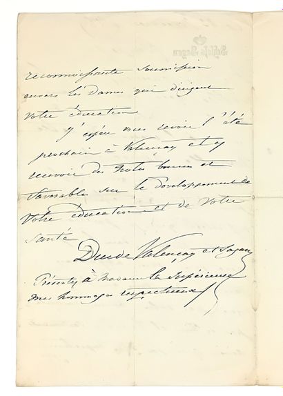 Napoléon - Louis de TALLEYRAND-PERIGORD,...