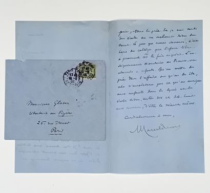 Marcel PRÉVOST (Paris 1862 – 1941) – Romancier...