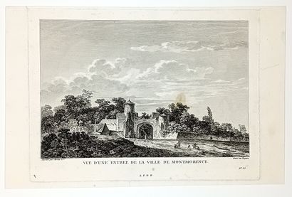 VAL D’OISE. « Vue d’une entrée de la Ville...