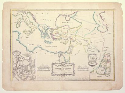 LA JUDÉE. « Carte des régions et des lieux...