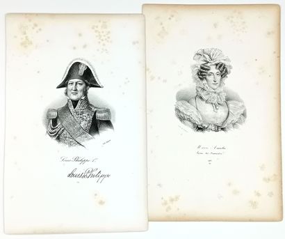 « LOUIS-PHILIPPE 1er » Roi des Français +...