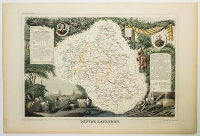 « Département de L’AVEYRON. » Atlas National...