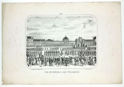 PARIS. 3 Lithographies de LORDEREAU Éditeur...