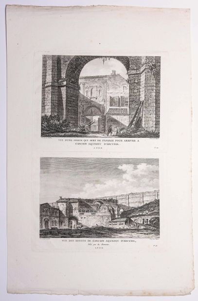 ARCUEIL (Val-de-Marne). « Vue d’une porte...