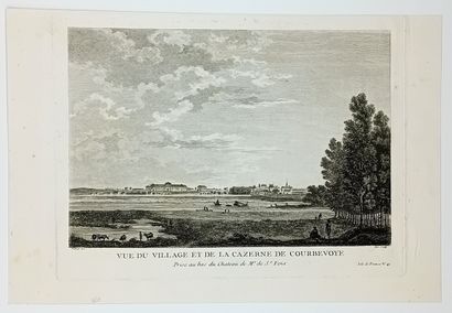 HAUTS-DE-SEINE. COURBEVOIE (92) : « Vue du...