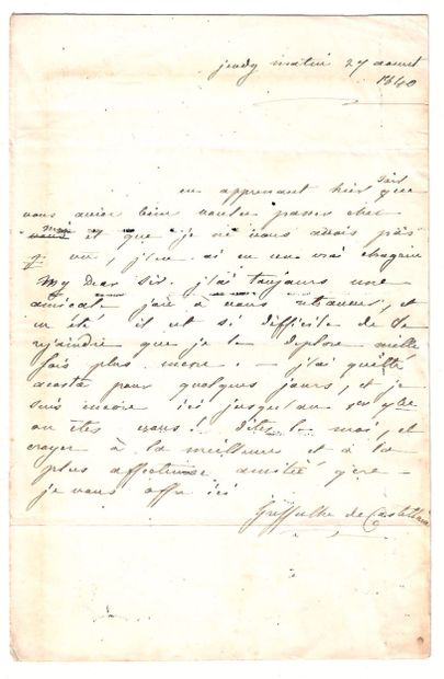 Louise GREFFULHE DE CASTELLANE, Maréchal...