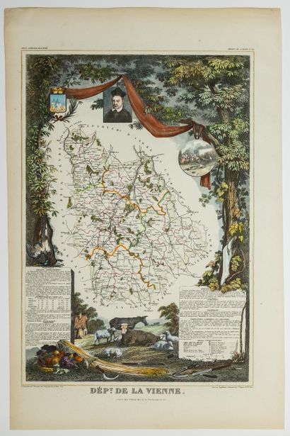 « Département de LA VIENNE.» Atlas National...
