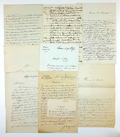 CHARENTE. 26 Lettres, de 1852 à 1889, adressées...
