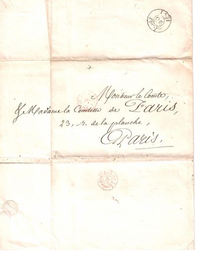 Princesse de BORGHÈSE. Adèle de LA ROCHEFOUCAULD...