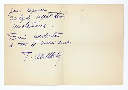 Thierry de MARTEL (Maxéville 1876 - 1940)...