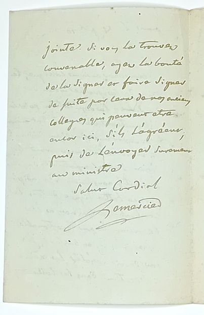 LEMERCIER (Louis-Nicolas, comte) Saintes...