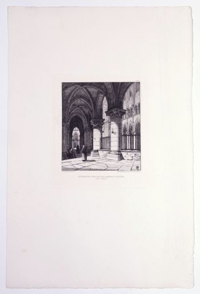 SEINE-ET-MARNE ; « Intérieur de l’Église...