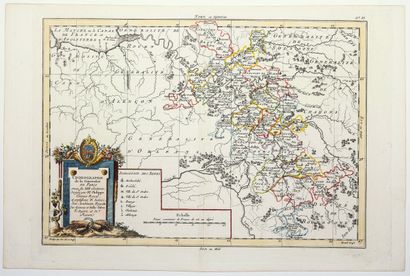 Carte XVIIIe : « CHOROGRAPHIE de la Généralité...