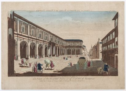 ITALIE. FLORENCE ; « A View of the Hospital...