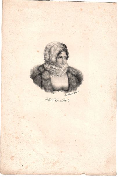 COMTESSE DE LAVALETTE, Émilie Louise de BEAUHARNAIS...