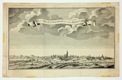 BAS-RHIN. STRASBOURG. « La città du Strasburgo,...