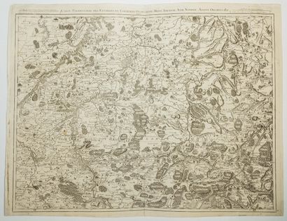BELGIQUE. « Carte particulière des environs...