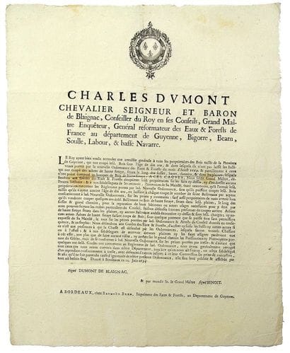 GUYENNE, BIGORRE (65), BÉARN (64). 1694....