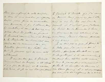Vincent, comte BENEDETTI (Bastia/ Corse 1817...