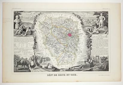 « Département de SEINE-ET-OISE » Atlas National...