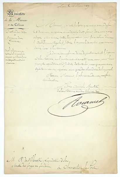 ROSAMEL (Claude-Charles-Marie DUCAMPE DE)...