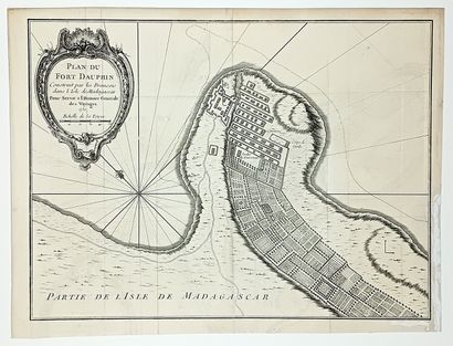 Partie de l’Ile de MADAGASCAR. « Plan de...