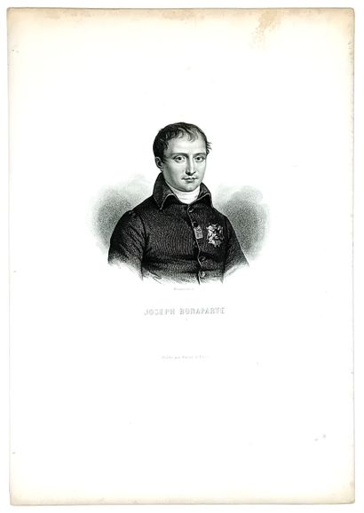 BONAPARTE. 5 Gravures in-8° : Charles BONAPARTE,...