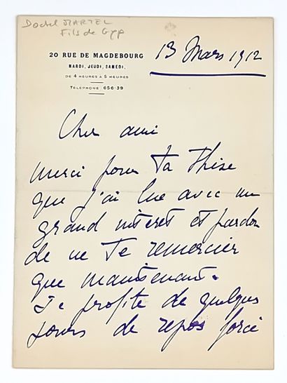 Thierry de MARTEL (Maxéville 1876 - 1940)...