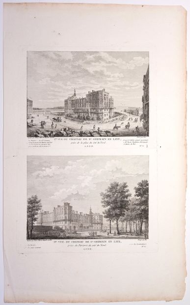 YVELINES. Château de ST-GERMAIN-EN-LAYE....